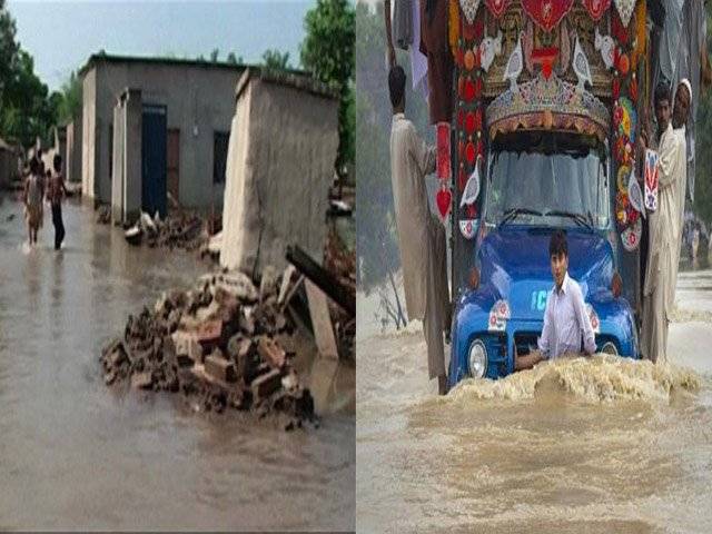 دریائے سندھ میں چشمہ اورتونسہ بیراج کے مقام پرانتہائی اونچے درجے کا سیلاب ہے ادھرمظفرگڑھ شہرسے سیلاب کا خطرہ ٹل جانے کے بعد انتظامیہ نے لوگوں اپنے گھرواپس جانے کی اجازت دیدی ہے ۔