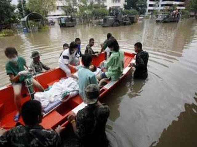 تھائی لینڈ میں سیلاب اور شدید بارشوں کے باعث ہلاک ہونے والوں کی تعداد انسٹھ ہوگئی ۔