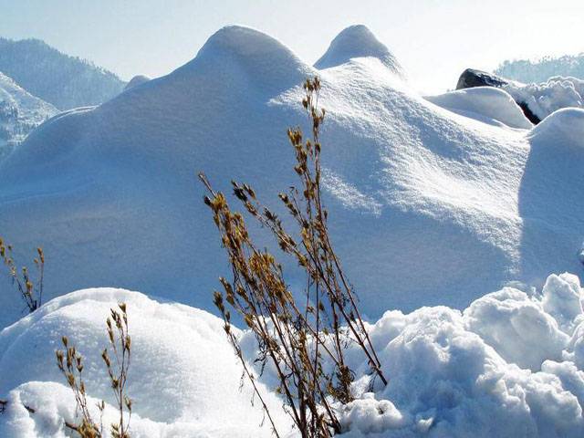 گلگت بلتستان کے پہاڑوں پردوسرے روزبھی برفباری کا سلسلہ جاری, محکمہ موسمیات نے آئندہ چوبیس گھنٹوں کے دوران ملک کے اکثرعلاقوں میں موسم سرد، خشک اورمطلع جزوی طورپرابرآلود رہنے کی پیش گوئی کی ہے۔