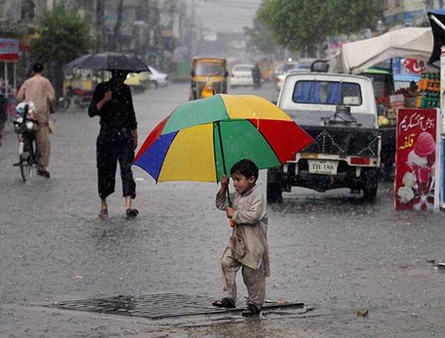  آئندہ چوبیس گھںٹوں کے دوران کےپی، بالائی پنجاب، اسلام آباد، فاٹا، کشمیر اور گلگت بلتستان میں آندھی اور بارش کا امکان ہے