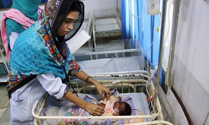 تھرپارکر: سول اسپتال مٹھی میں مزید تین بچےہلاک, رواں سال تعداد 313 ہو گئی