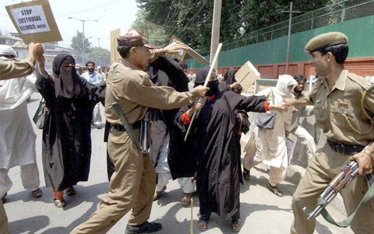 بھارتی فوج کشمیری خواتین کی عصمت دری کوجنگی حربے کے طورپراستعمال کررہی ہے