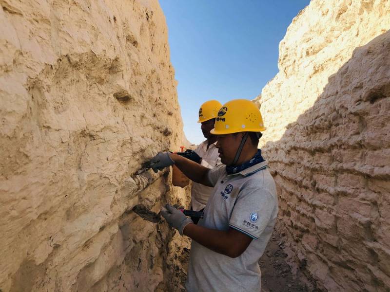 شمال مغربی چین میں 2ہزارسال قدیم آبادکاری کی مرمت کاکام مکمل