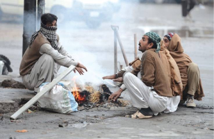 کراچی: کوئٹہ سے آنے والے نئے سسٹم نے شہرقائد میں سردی کی شدت بڑھا دی