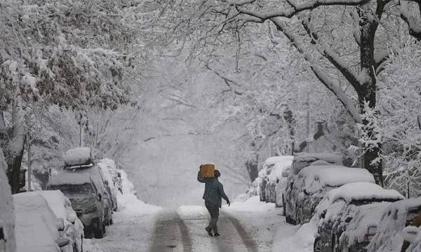 نیویارک میں برفانی طوفان، نظام زندگی متاثر