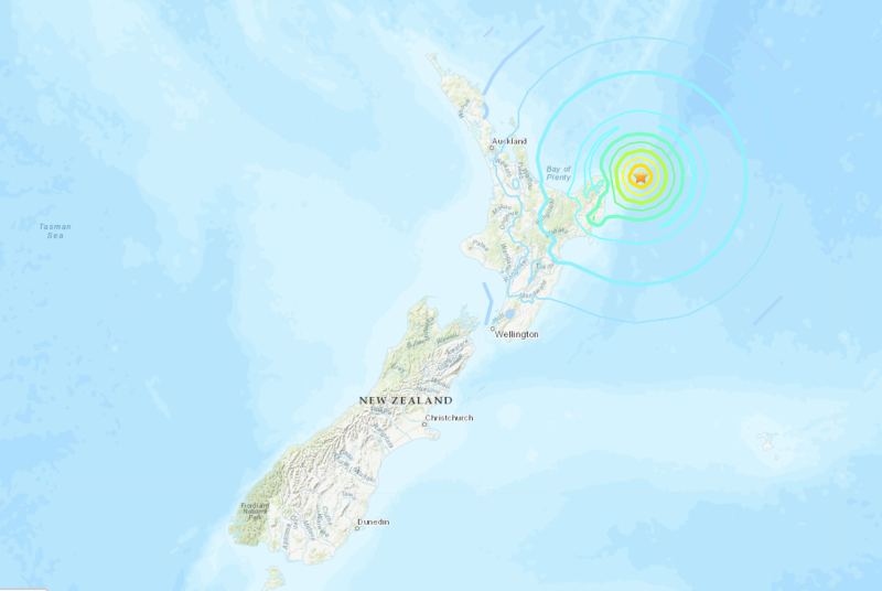 نیوزی لینڈ میں سونامی کا خطرہ، ساحلوں پر 3 طاقتور زلزلے