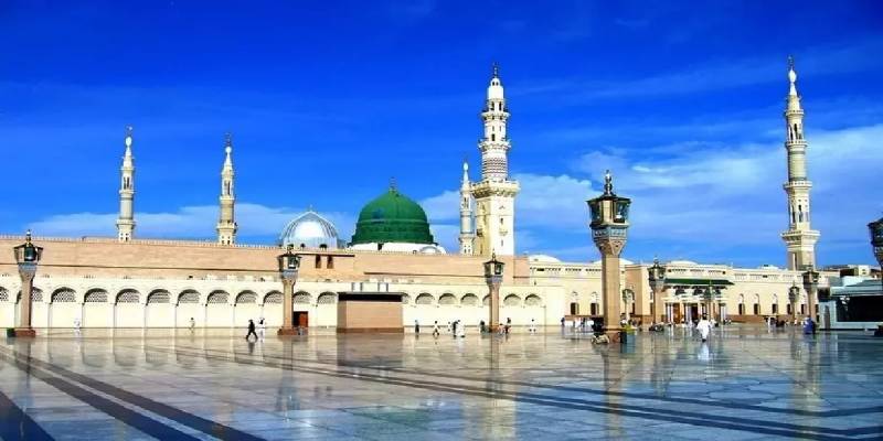 مسجد نبویﷺ کے صحن میں مزید 20 ہزار سے زائد نمازیوں کی گنجائش میں اضافہ