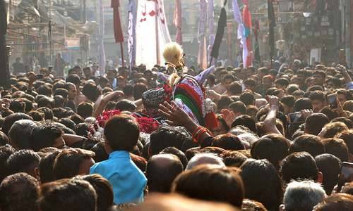 حضرت  امام حسین کے چہلم کے سلسلے میں اٹھائیس صفر کا سالانہ روایتی جلوس آج ہوگا