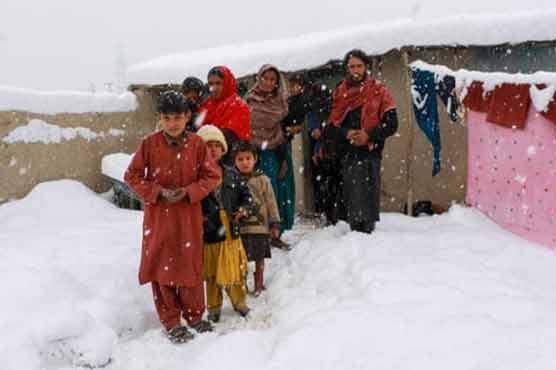 افغانستان میں شدید سردی، 70 افرادہلاک