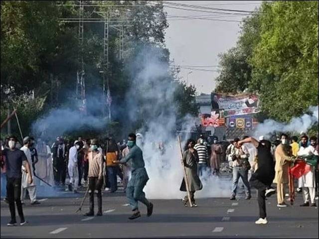 9مئی کے فسادات میں پی ٹی آئی کے اور رہنما کی شناخت ہوگئی۔