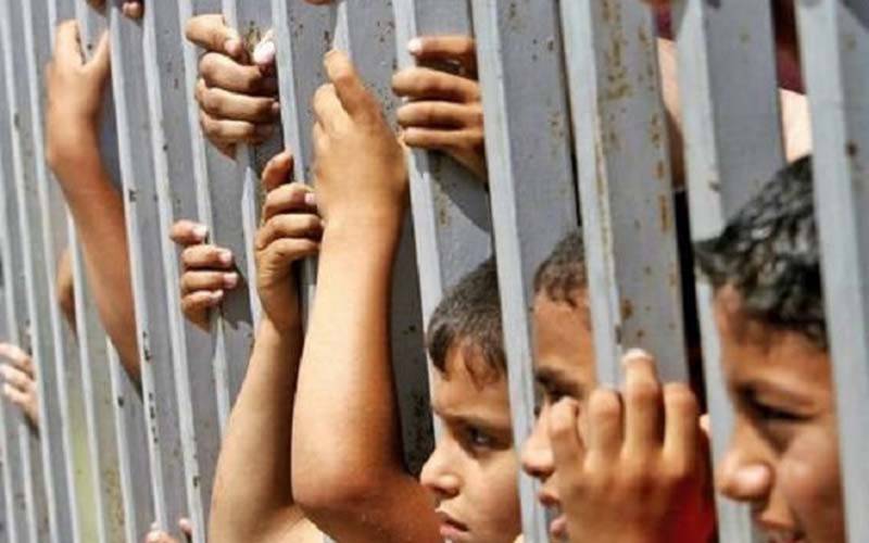 رواں سال 570 فلسطینی بچوں کو اسرائیلی فوج نے گرفتار کیا۔ 