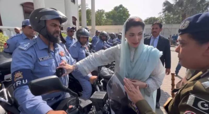  مریم نوازنے لاہور میں ٹریفک رسپانس یونٹ لانچ کر دیا