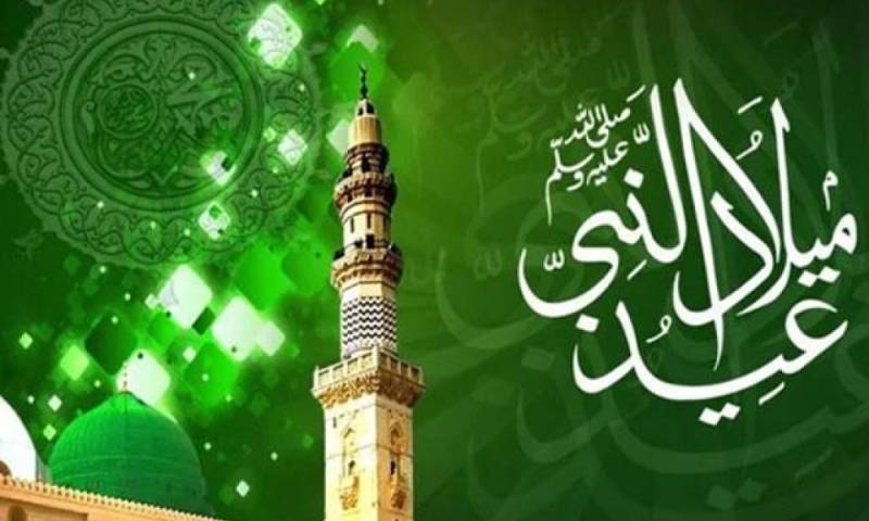 جشن عید میلاد النبیﷺ مذہبی جوش و جذبے سے منایا جا رہا ہے، عمارتیں، گھر روشنیوں سے منور