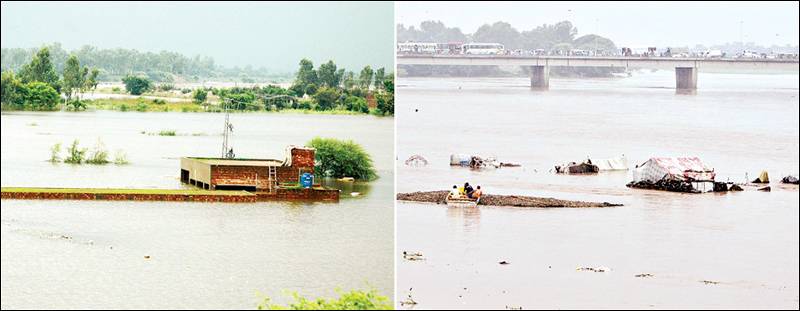 ستلج‘ راوی‘ چناب اور سندھ میں طغیانی سے تباہی جاری‘ چھتیں گرنے‘ ڈوبنے سے مزید 9 افراد ہلاک 