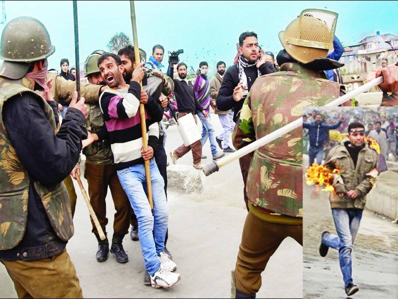 مقبوضہ کشمیر ۔ آٹھ نوجوانوںکی گرفتاری کے خلاف بارہمولہ میں مکمل ہڑتال 