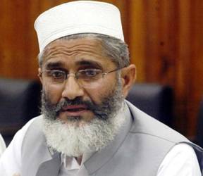  خیبر پی کے اسمبلی کی تحلیل کی خبریں عوام کو پسند ہیں نہ ہم استعفے دینگے: سراج الحق 