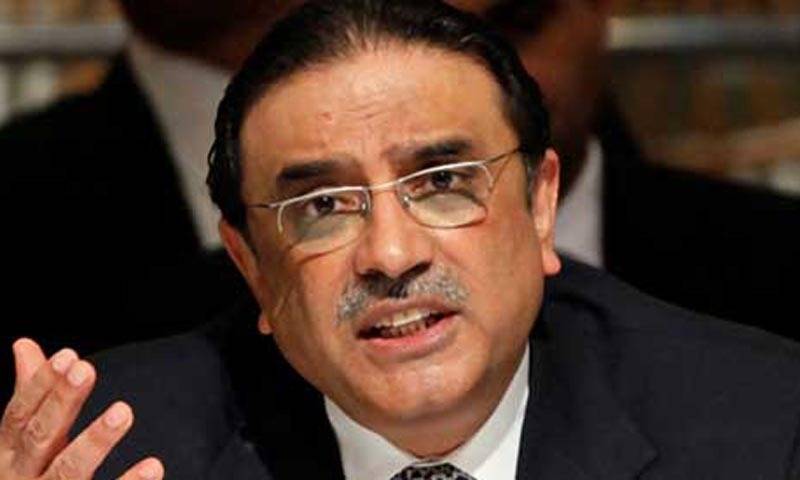 دہشت گرد جہاں بھی ہوں سخت کاروائی کی جائے جنگ میں فوج کے شانہ بشانہ ہیں:زرداری