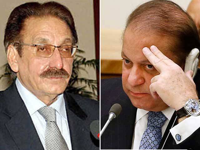 افتخار چودھری کا نواز شریف کی نااہلی کیخلاف ریفرنس سپیکر چیمبر میں دائر نہ ہو سکا