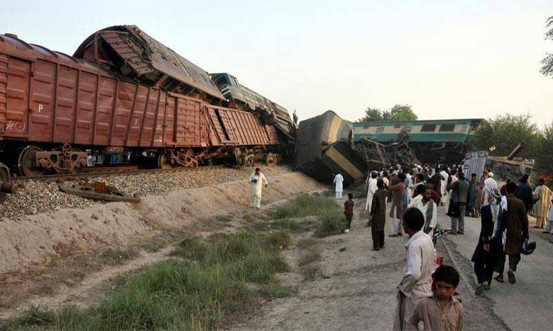 ملتان ٹرین حادثہ: چینی انجینئر سمیت 40 افراد کے بیانات قلمبند