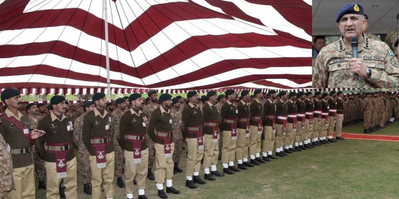 سب سے پہلے پاکستان‘ کوئی بھی فرد یا ادارہ بعد میں‘ فوج قومی سلامتی کیلئے کردار ادا کرتی رہے گی : آرمی چیف 