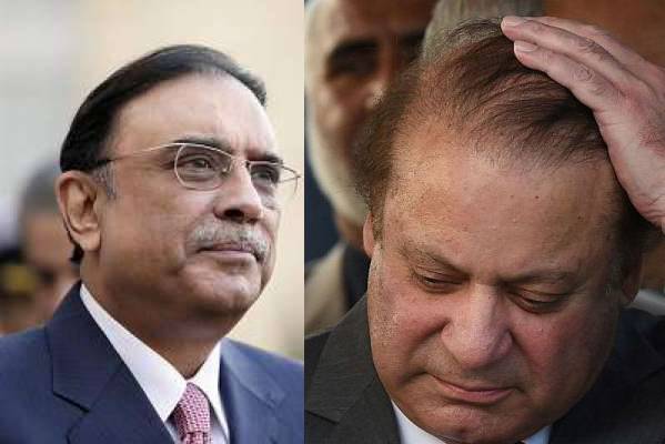 نوازشریف بھی عدالتوں سے بھاگنے کی بجائے سامنا کریں آصف علی زرداری