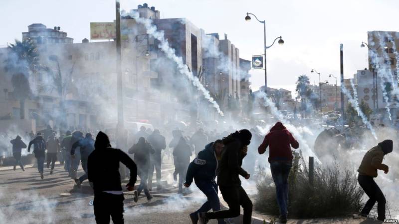 اسرائیلی فائرنگ گولہ باری مزید 2 فلسطینی شہید زخمی 1200 ہوگئے