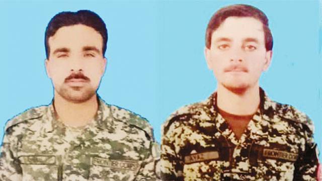 باجوڑ:افغانستان سے فوجی چوکی پر فائرنگ2جوان شہید،3دہشت گرد ہلاک