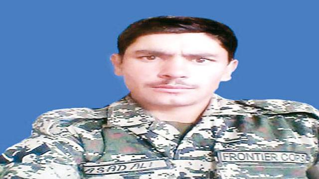 دہشت گردوں کی افغانستان بارڈر سے کراسنگ کی کو شش نا کام، فا ئرنگ ،2نو جوان شہید