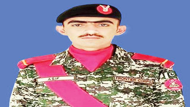 دہشت گردوں کی افغانستان بارڈر سے کراسنگ کی کو شش نا کام، فا ئرنگ ،2نو جوان شہید