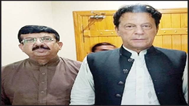 سابق  وزیراعظم عمران خان سے  مہر عبدالحسین ترگڑ کی ملاقات