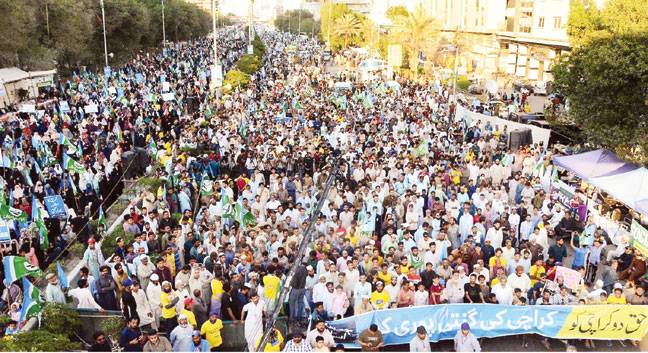 کراچی کی آبادی پر شب خون مارا تو مزاحمت کرینگے‘ جماعت اسلامی کراچی