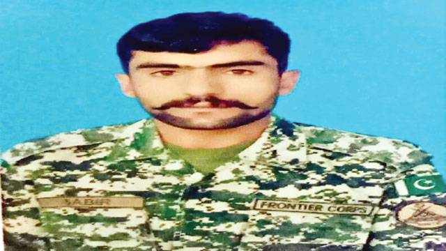 دہشت گردوں سے فائرنگ کا تبادلہ، جوان شہید 