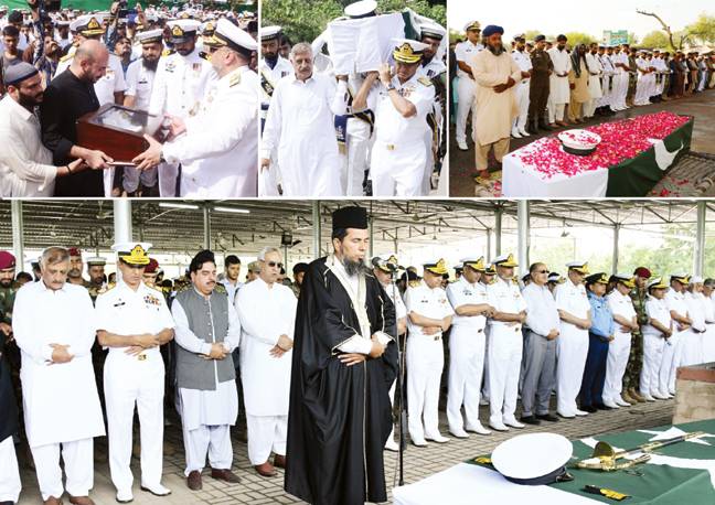  ہیلی کاپٹر حادثے کے شہداء فوجی اعزاز کیساتھ آبائی شہروں میں سپرد خاک