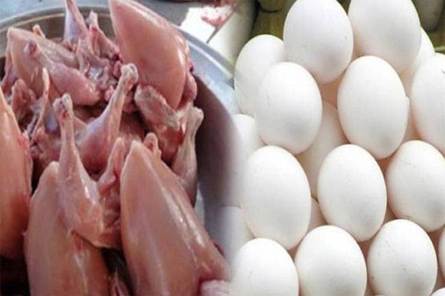 برائلر گوشت 7 روپے کلو مہنگا، انڈوں کی قیمت 2 روپے اضافے سے 398 درجن